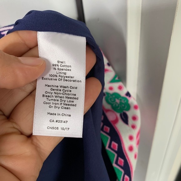 Talbots Sleeveless Sheath Dress Paisley Print‎ Fringe Trim Career 8P - Picture 6 of 7